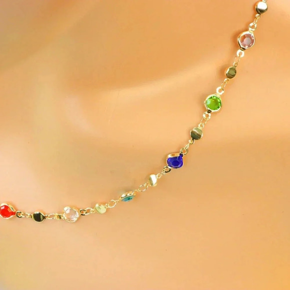 Minimalist Necklace, Sleek & Modern Design, Women’s Fashion, YC110464-N - Picture 9 of 10